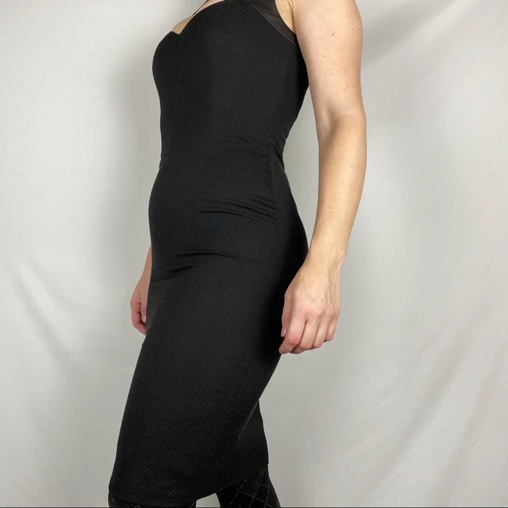 Jay Godfrey Black Chest Cutout Dress - Picture 3 of 10
